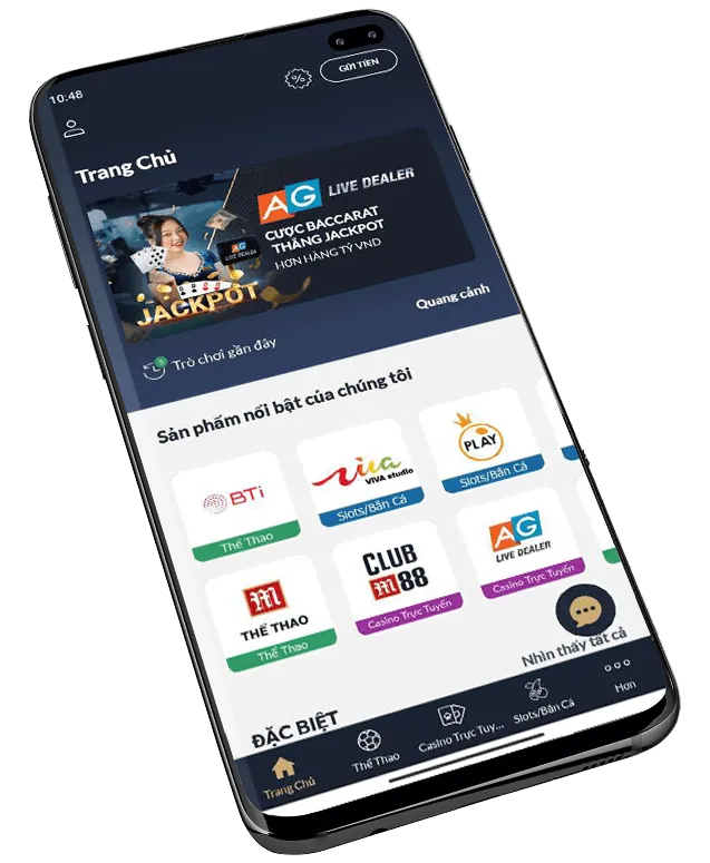 Phần thưởng hấp dẫn và jackpot lớn